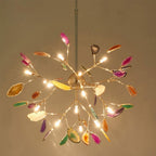 Agate Shard Ceiling Light Lighting Lobby