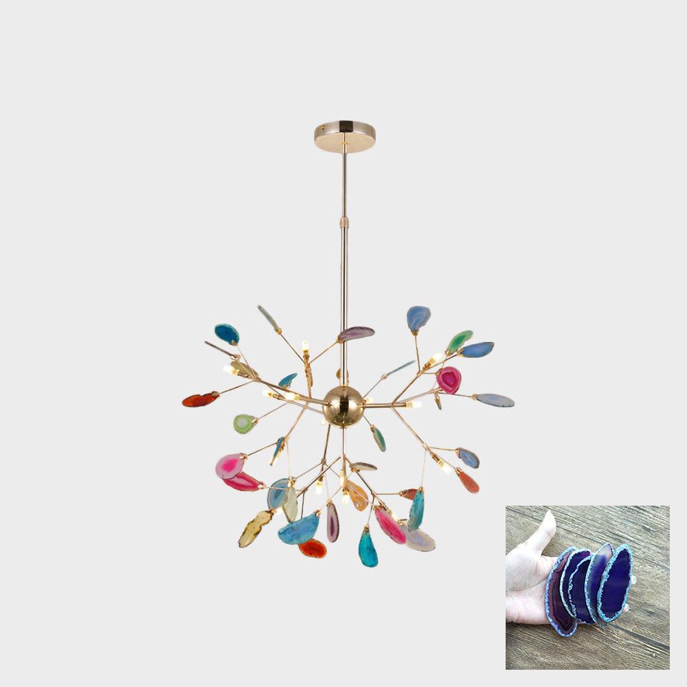 Agate Shard Ceiling Light Lighting Lobby
