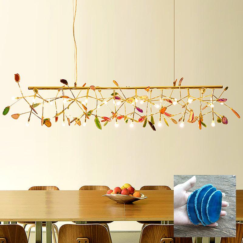 Agate Shard Ceiling Light Lighting Lobby