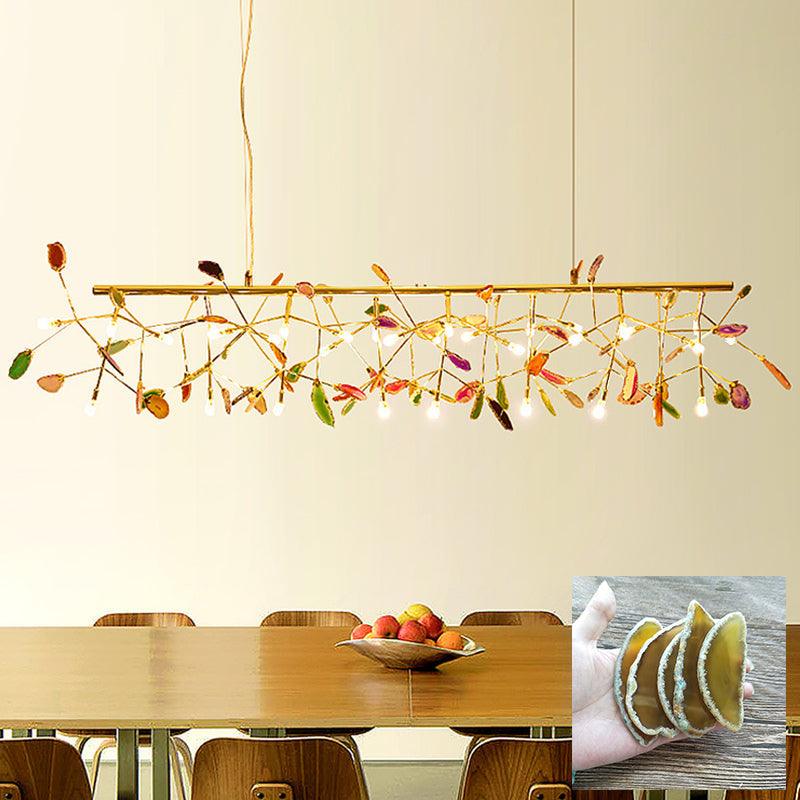 Agate Shard Ceiling Light Lighting Lobby