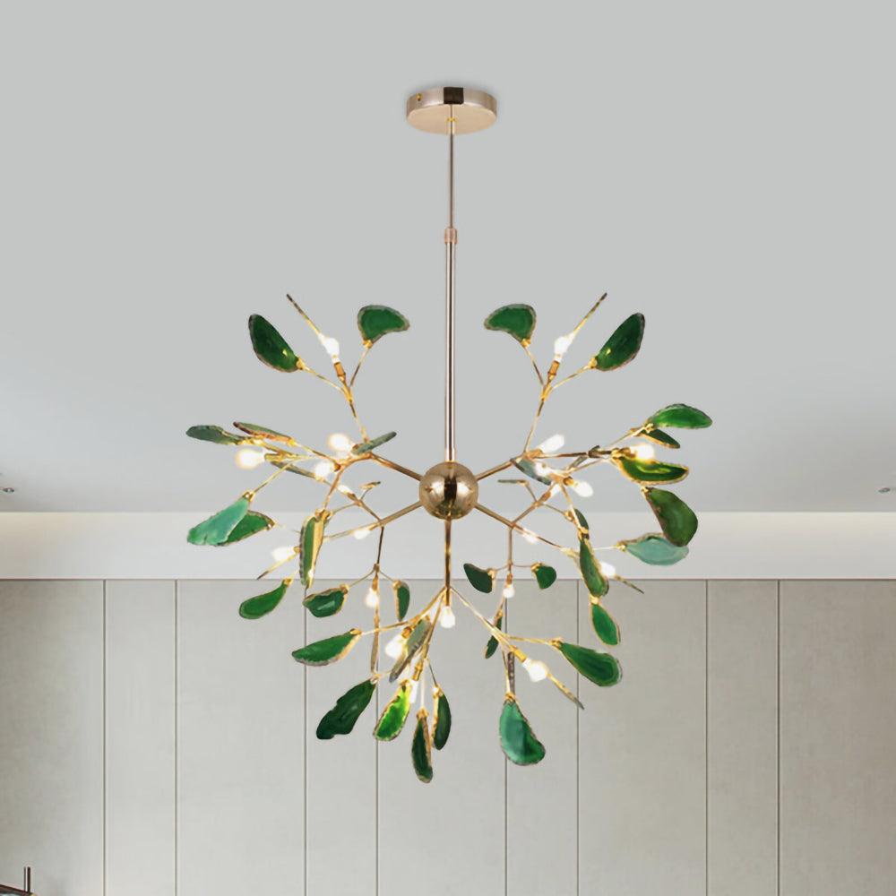 Agate Shard Ceiling Light Lighting Lobby