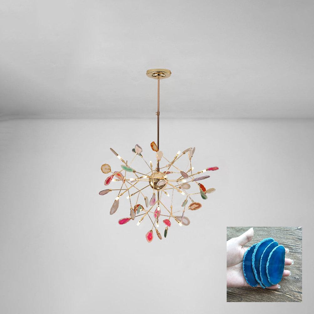 Agate Shard Ceiling Light Lighting Lobby