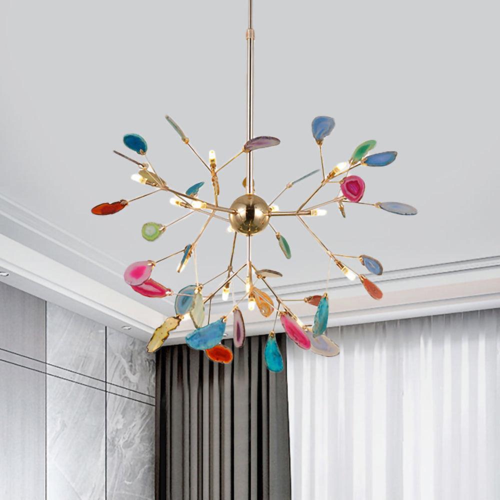 Agate Shard Ceiling Light Lighting Lobby