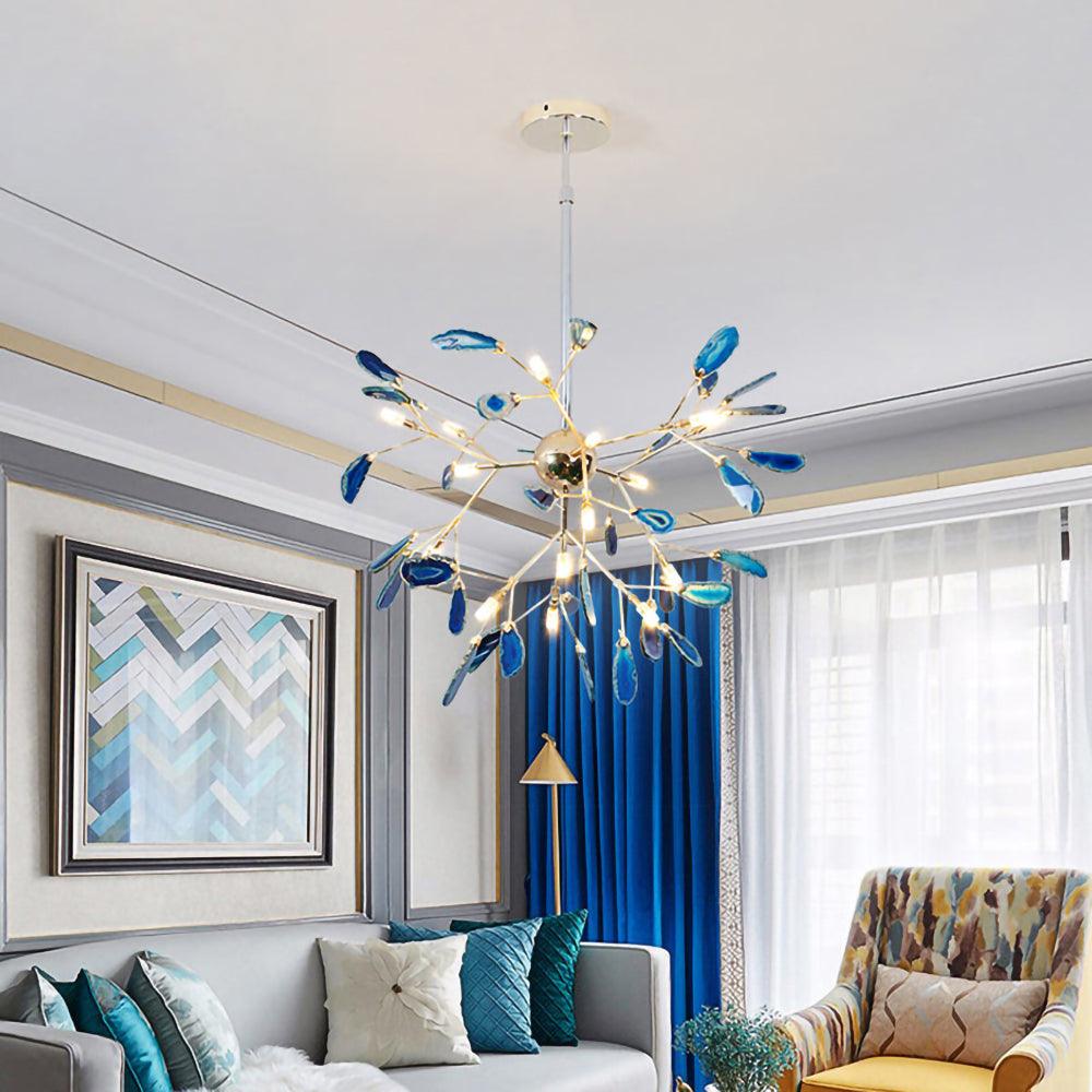Agate Shard Ceiling Light Lighting Lobby