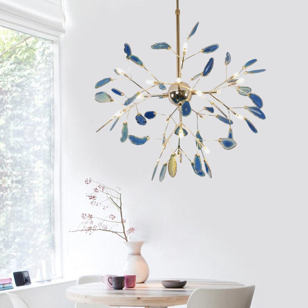 Agate Shard Ceiling Light Lighting Lobby