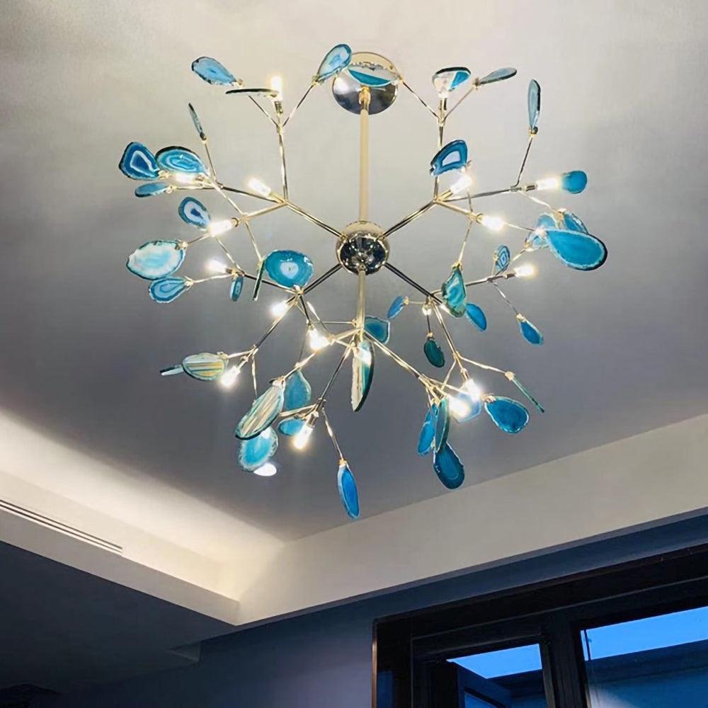 Agate Shard Ceiling Light Lighting Lobby