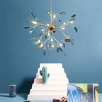 Agate Shard Ceiling Light Lighting Lobby