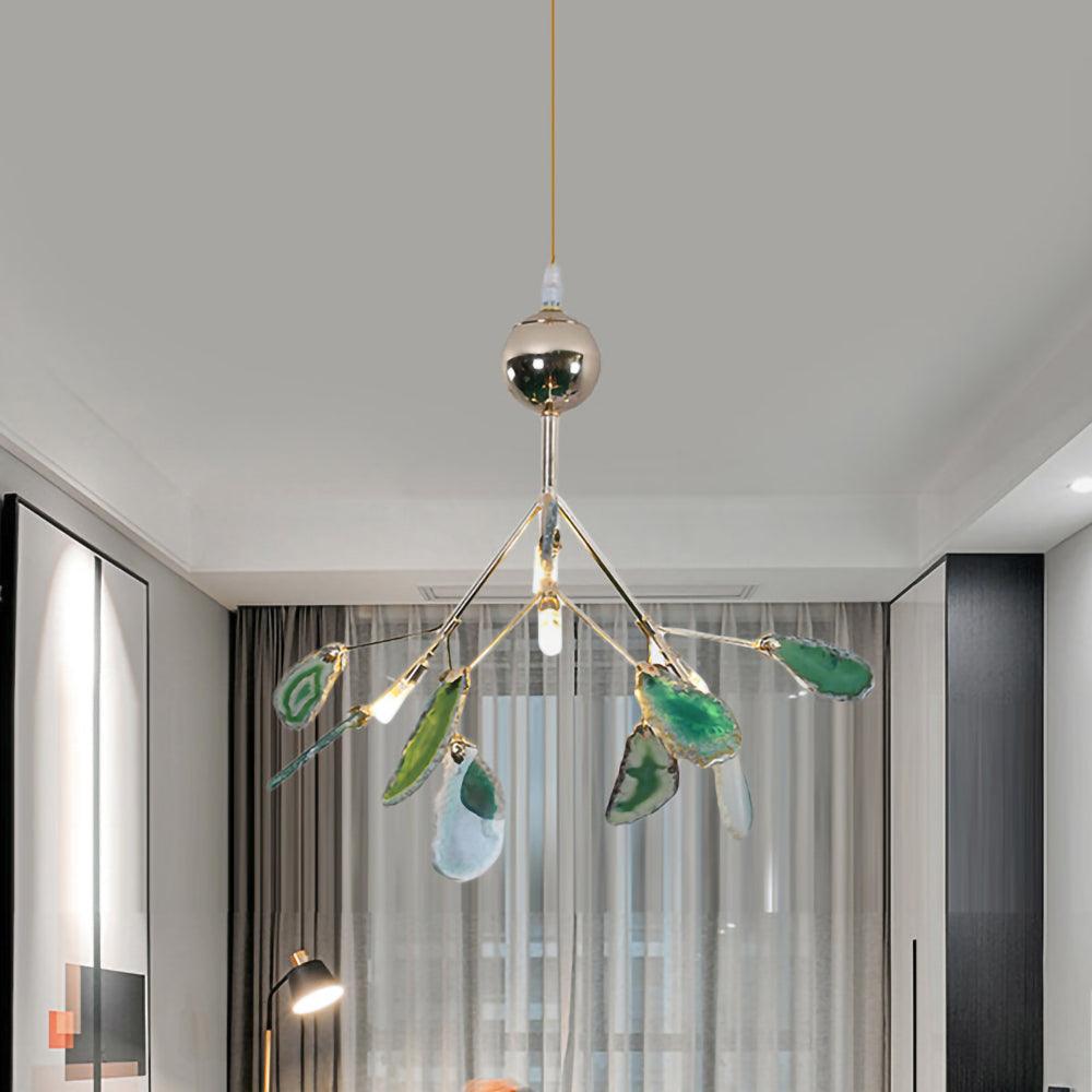 Agate Shard Ceiling Light Lighting Lobby