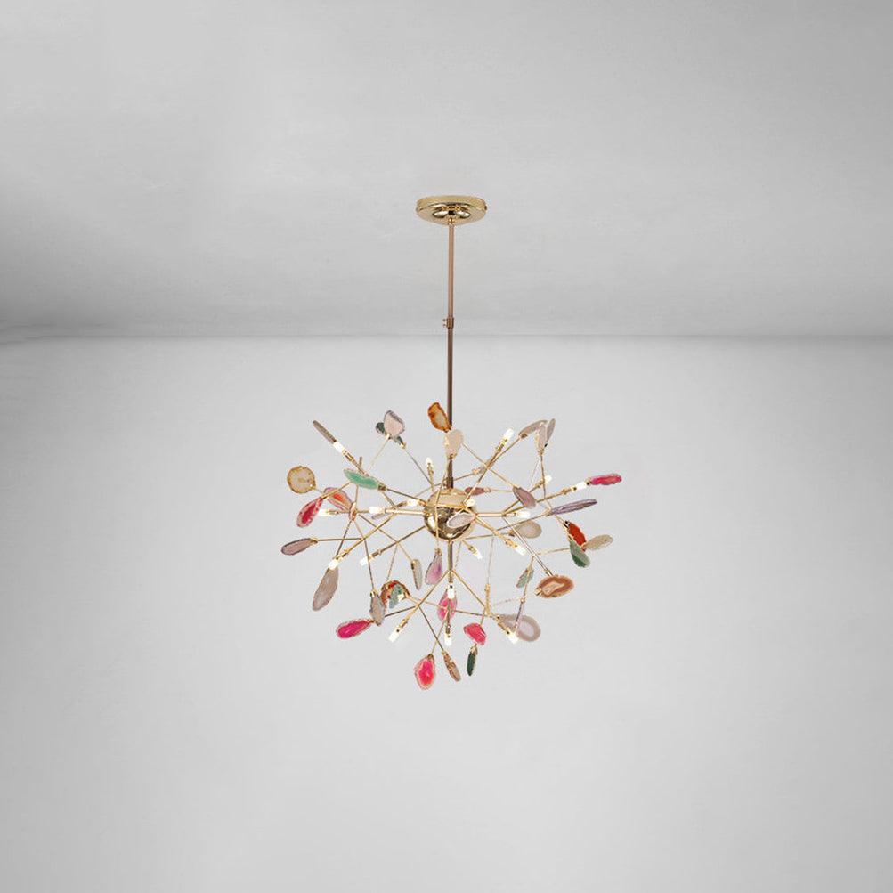 Agate Shard Ceiling Light Lighting Lobby