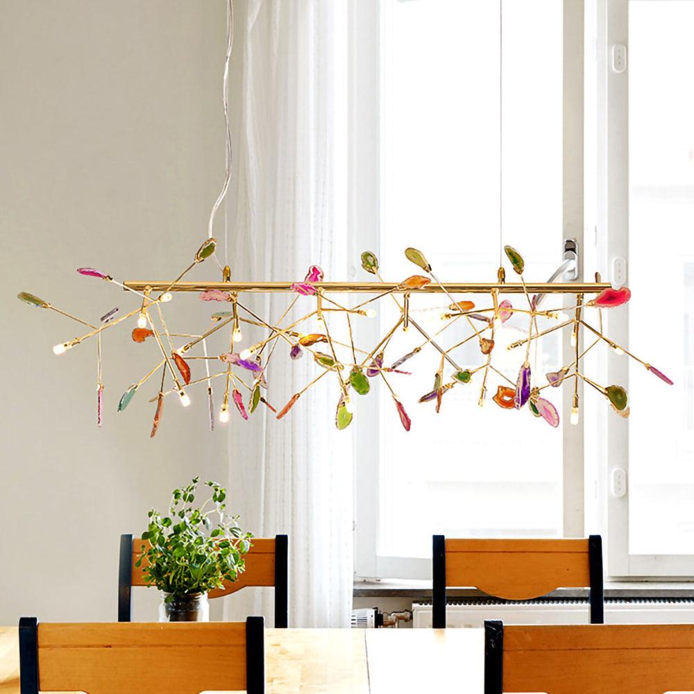 Agate Shard Ceiling Light Lighting Lobby