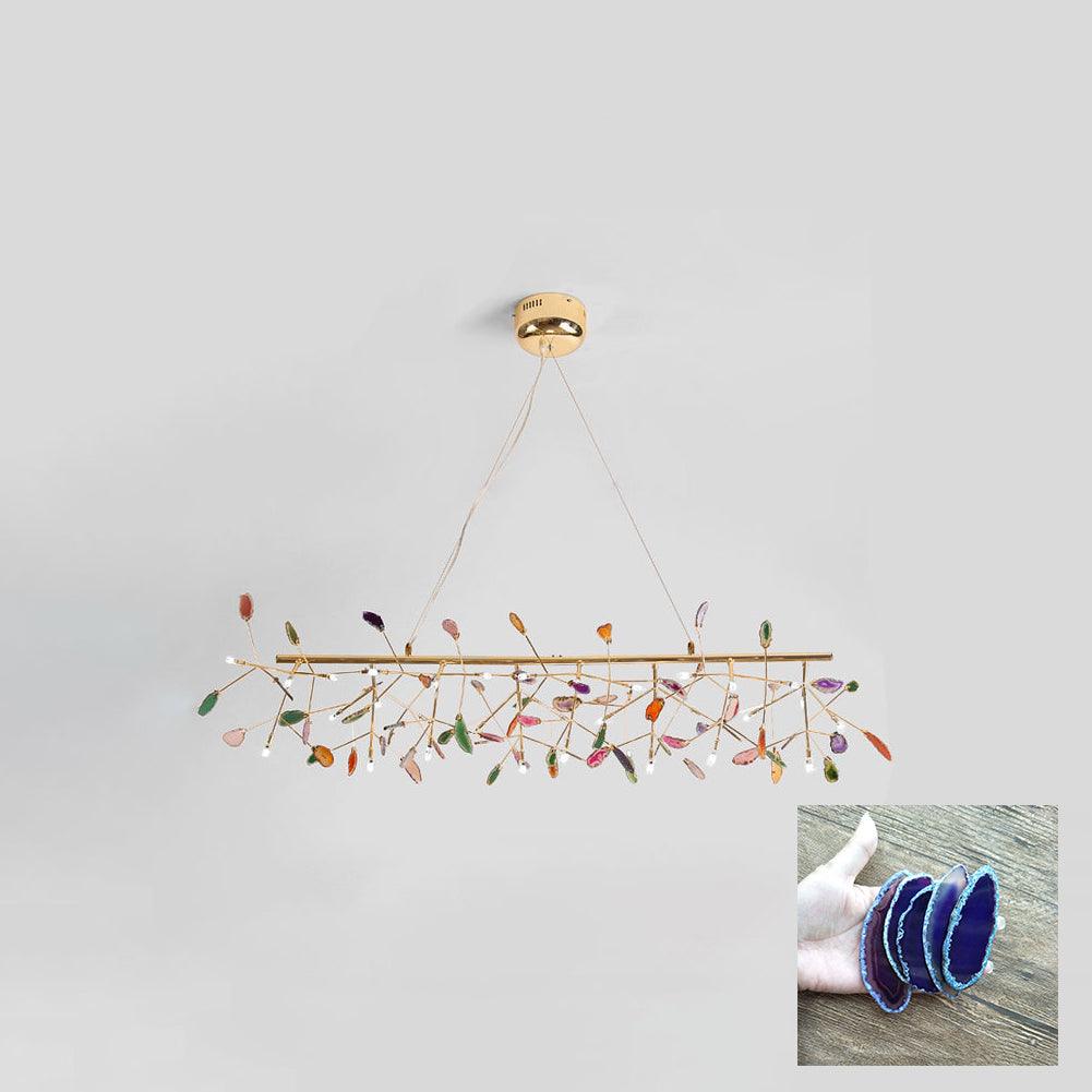 Agate Shard Ceiling Light Lighting Lobby
