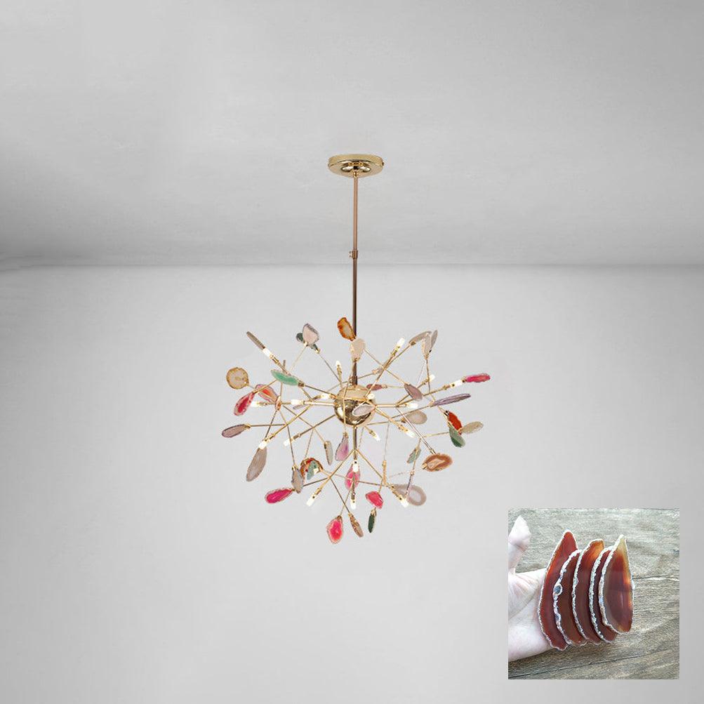 Agate Shard Ceiling Light Lighting Lobby