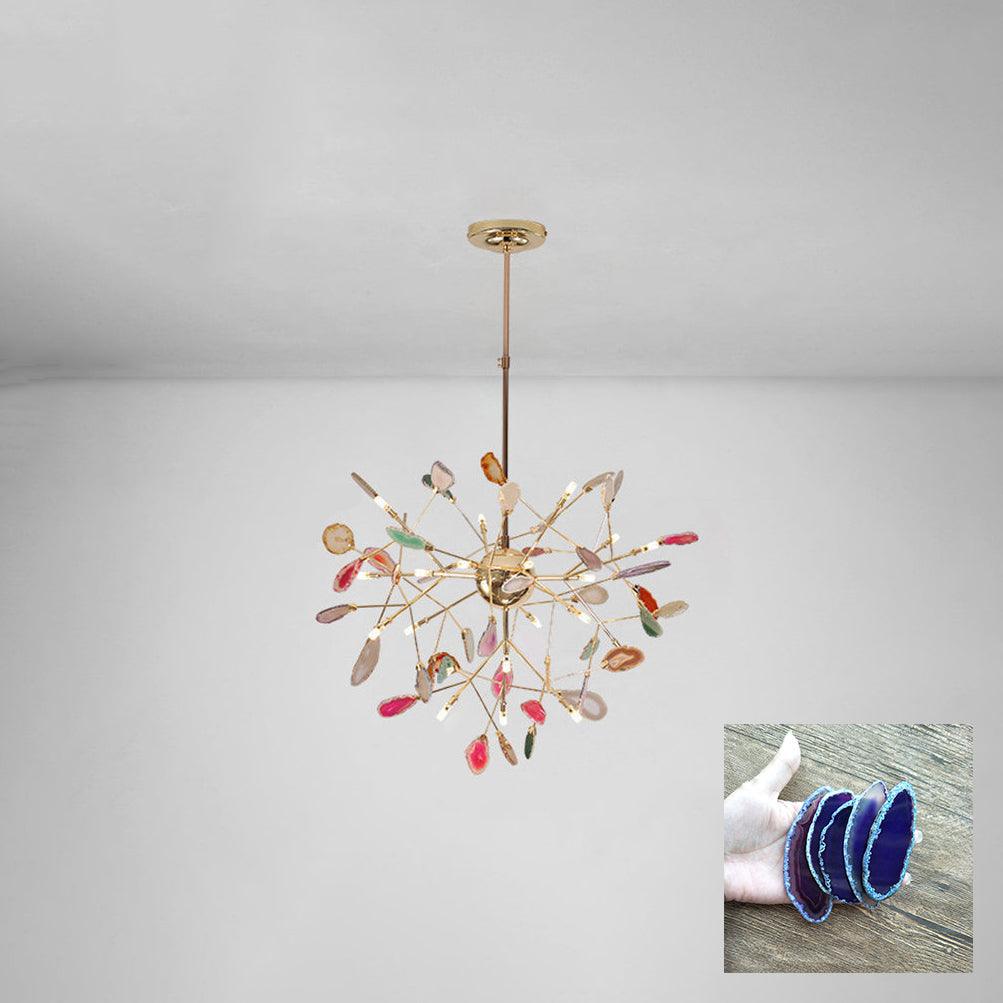 Agate Shard Ceiling Light Lighting Lobby