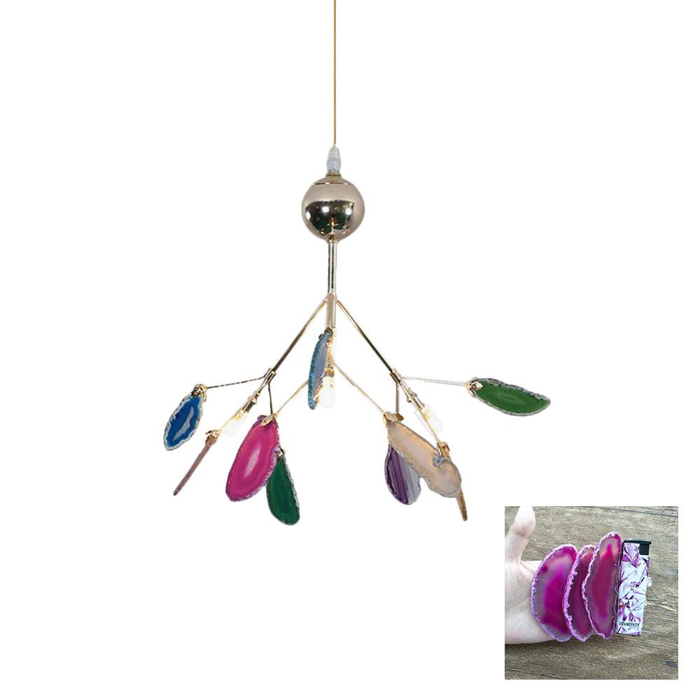 Agate Shard Ceiling Light Lighting Lobby