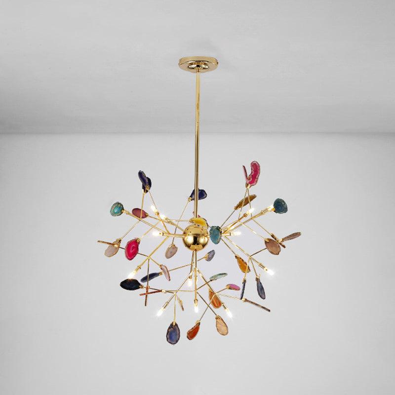 Agate Shard Ceiling Light Lighting Lobby