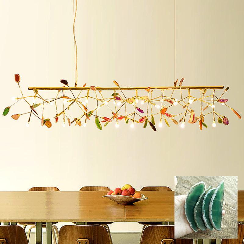 Agate Shard Ceiling Light Lighting Lobby