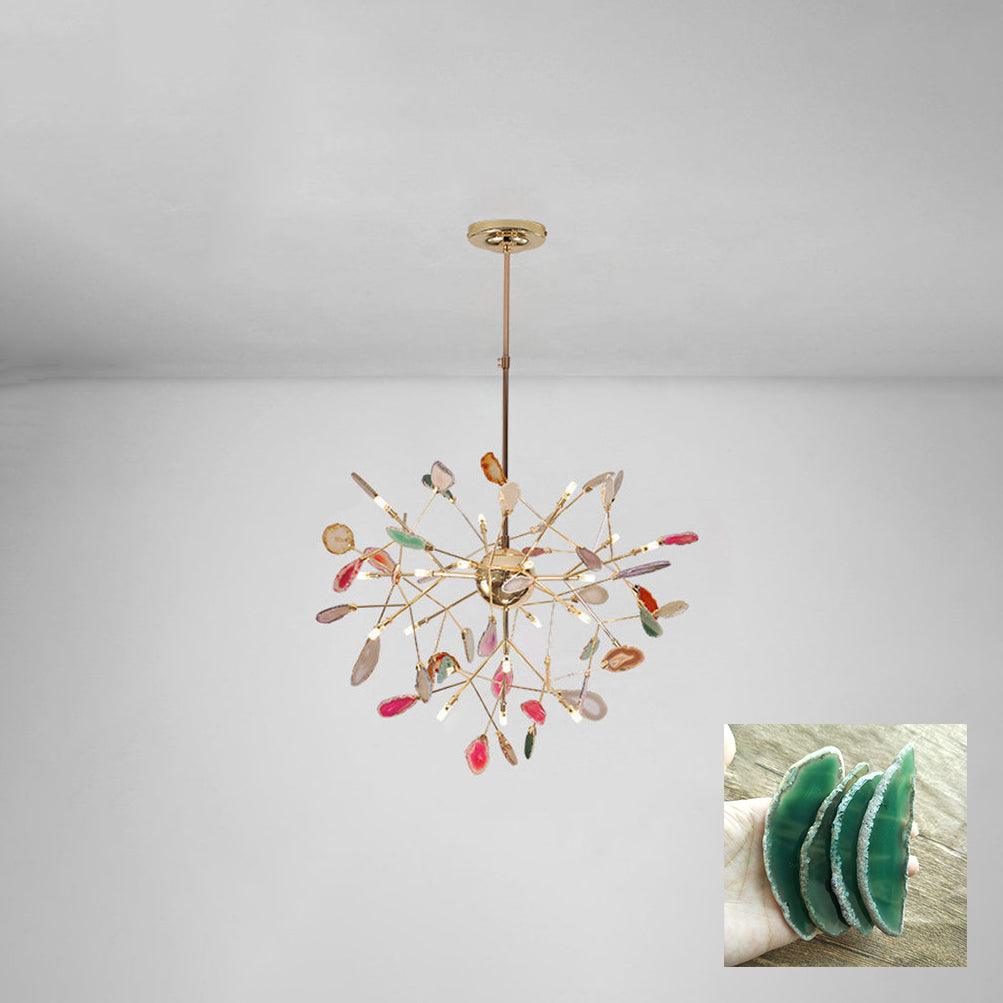 Agate Shard Ceiling Light Lighting Lobby