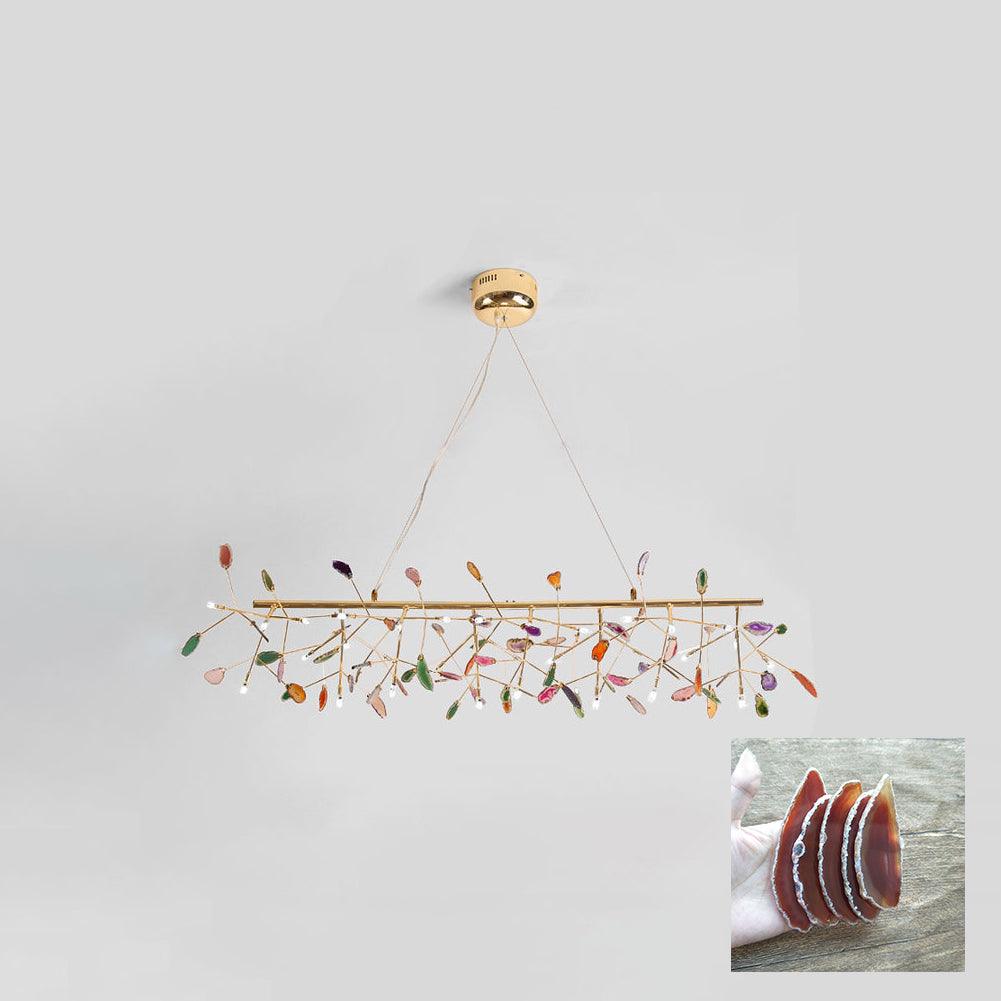 Agate Shard Ceiling Light Lighting Lobby