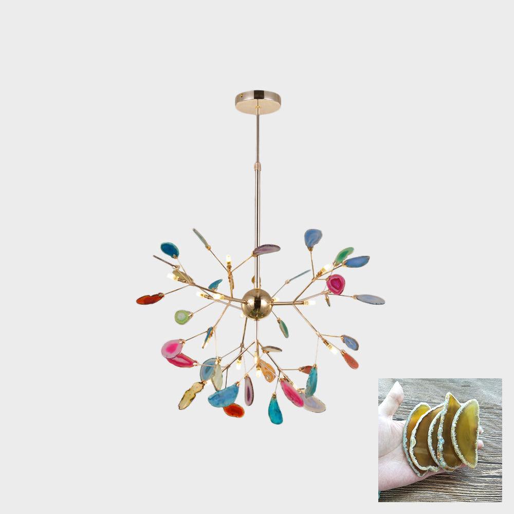 Agate Shard Ceiling Light Lighting Lobby