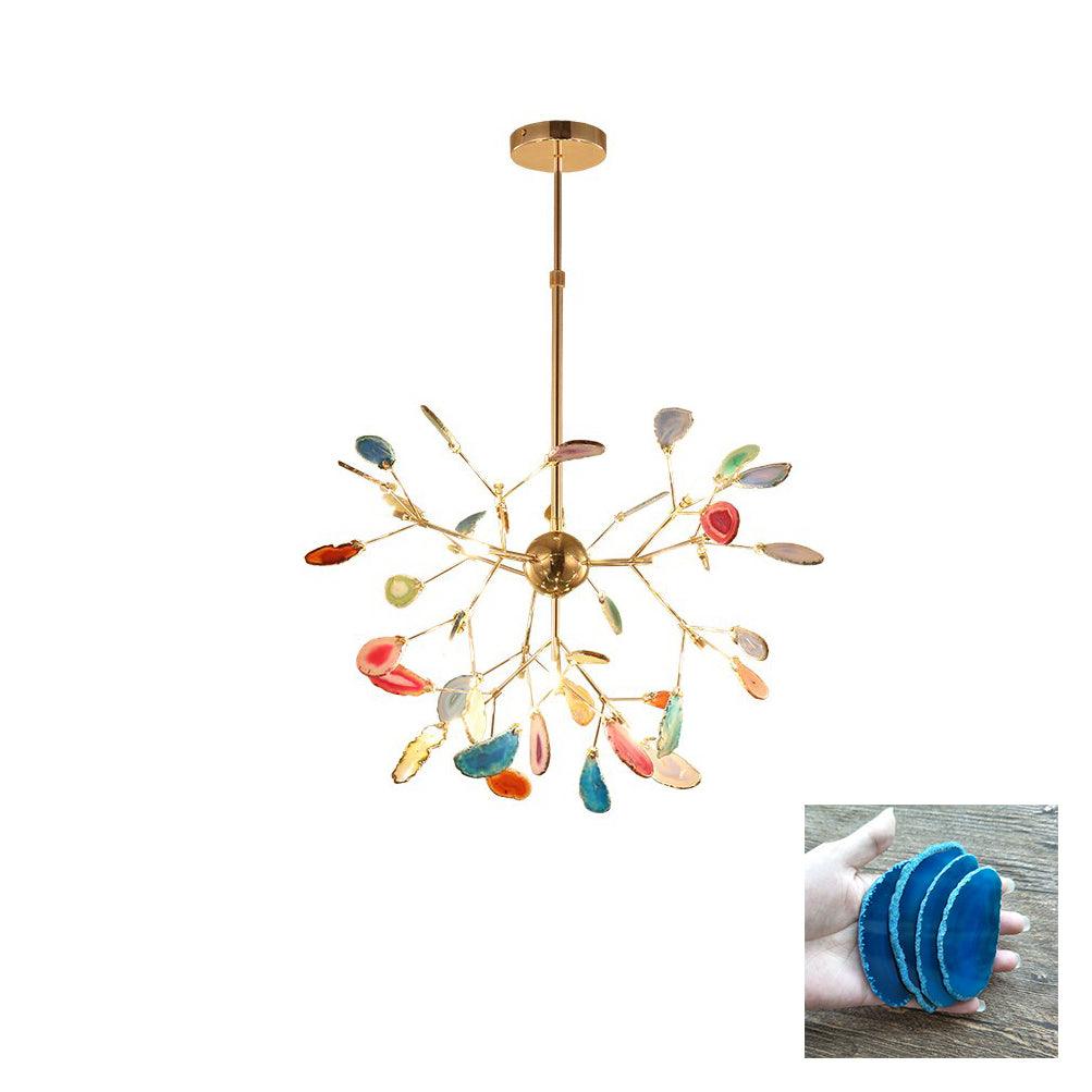 Agate Shard Ceiling Light Lighting Lobby