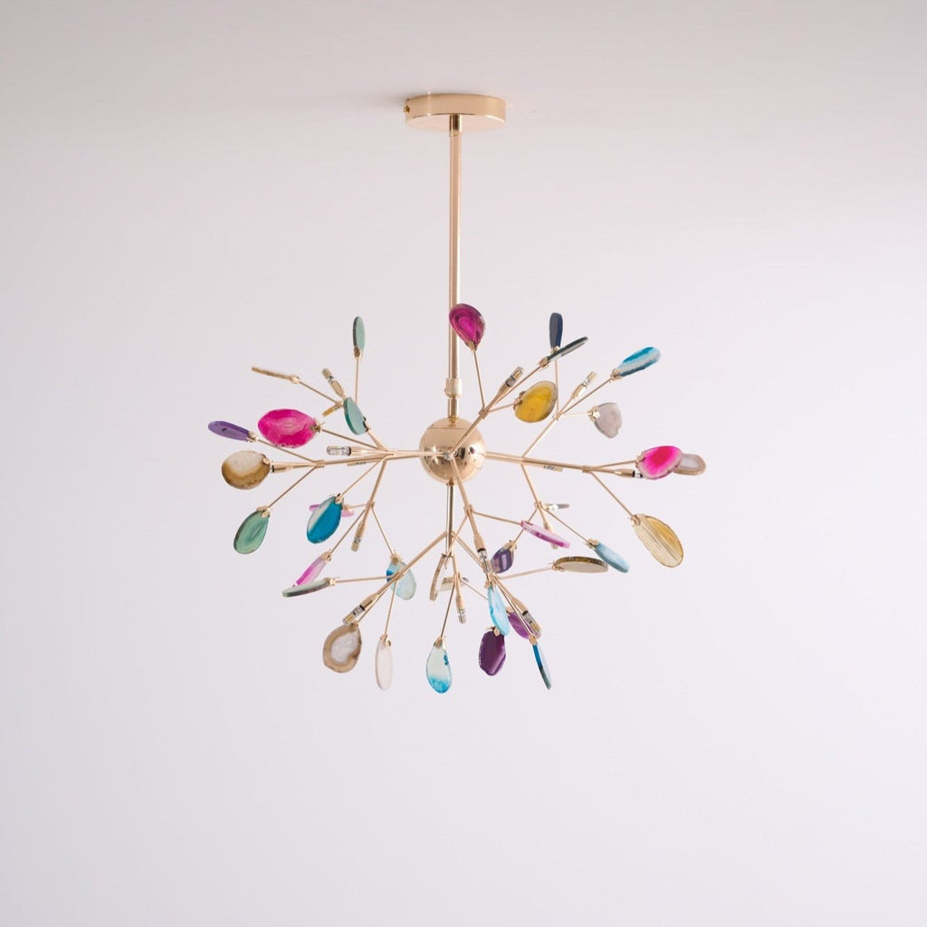 Agate Shard Ceiling Light Lighting Lobby