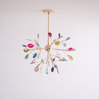 Agate Shard Ceiling Light Lighting Lobby