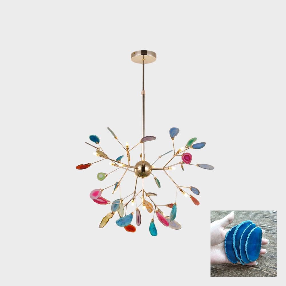 Agate Shard Ceiling Light Lighting Lobby