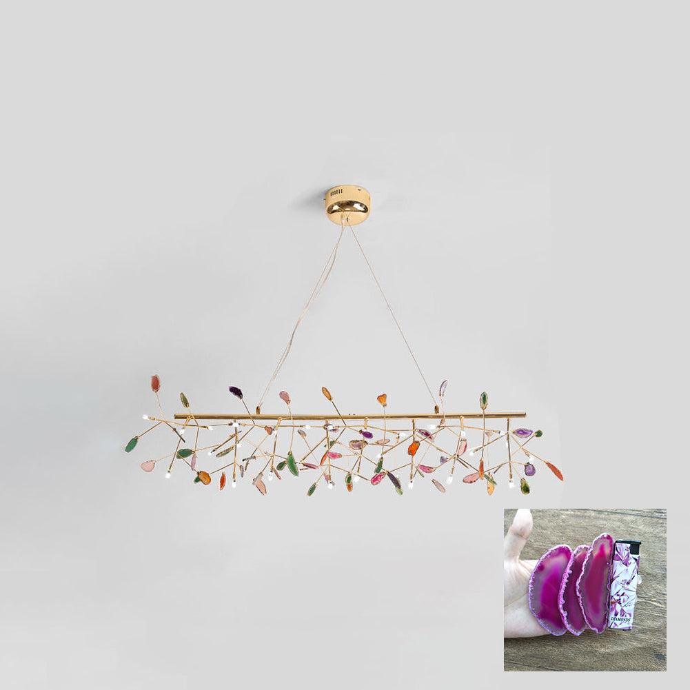 Agate Shard Ceiling Light Lighting Lobby
