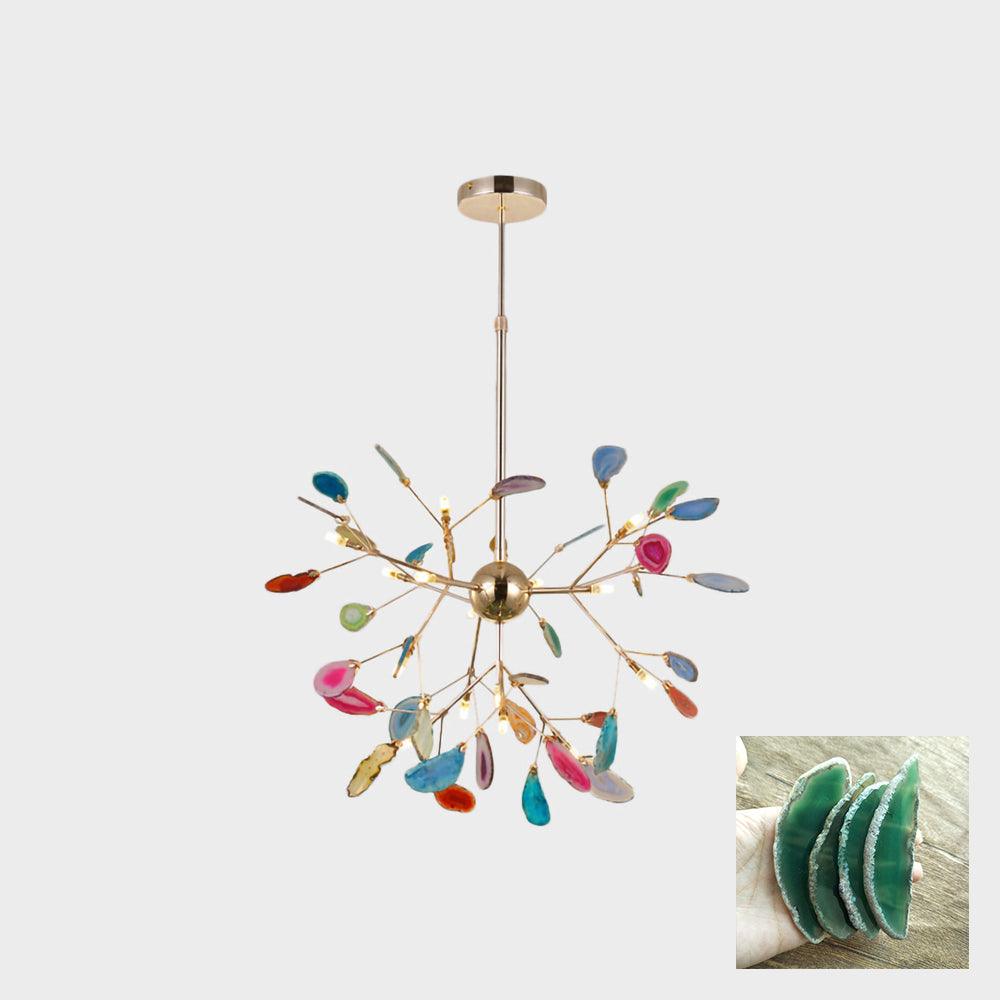 Agate Shard Ceiling Light Lighting Lobby