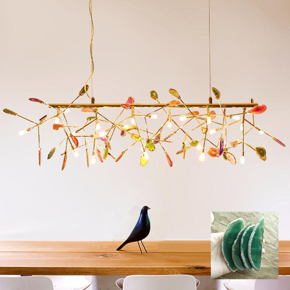 Agate Shard Ceiling Light Lighting Lobby