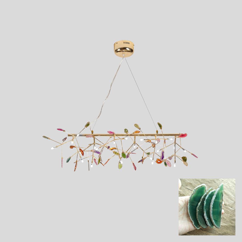 Agate Shard Ceiling Light Lighting Lobby