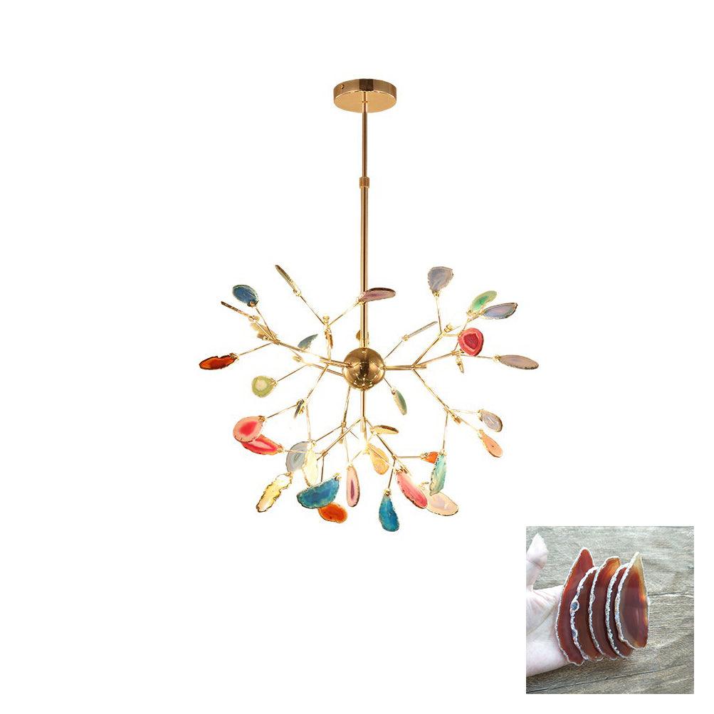 Agate Shard Ceiling Light Lighting Lobby