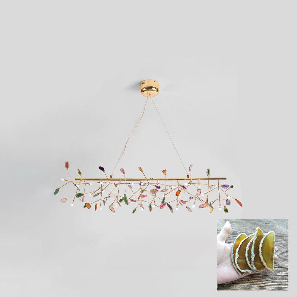Agate Shard Ceiling Light Lighting Lobby