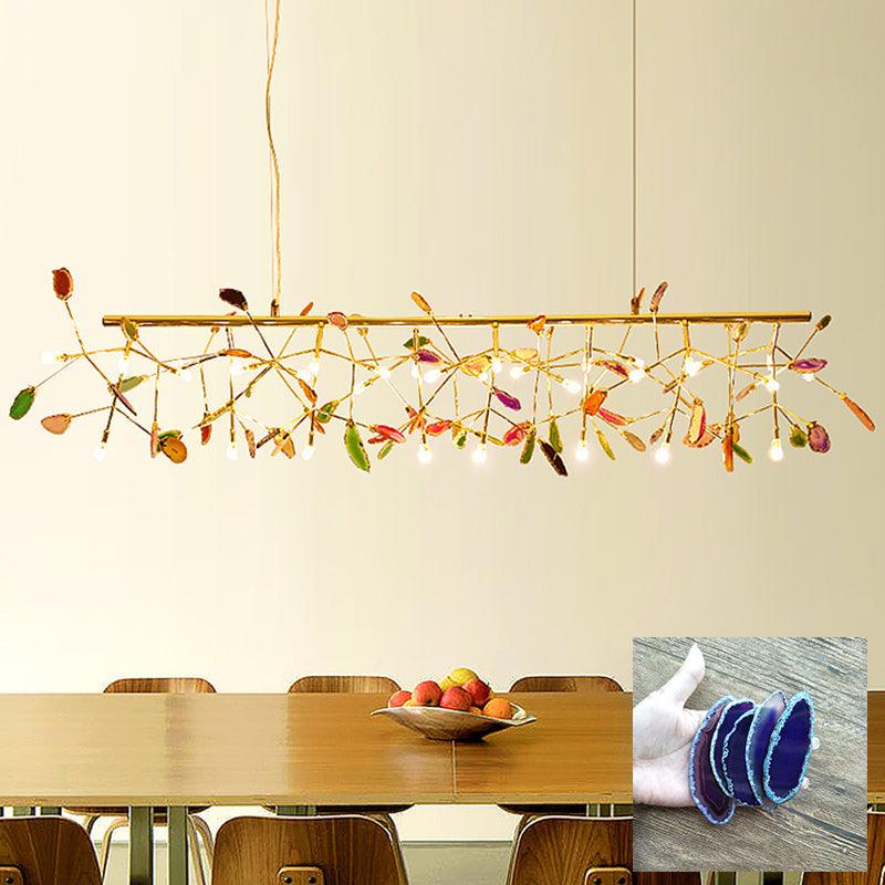 Agate Shard Ceiling Light Lighting Lobby