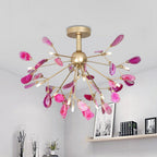 Agate Shard Ceiling Light Lighting Lobby