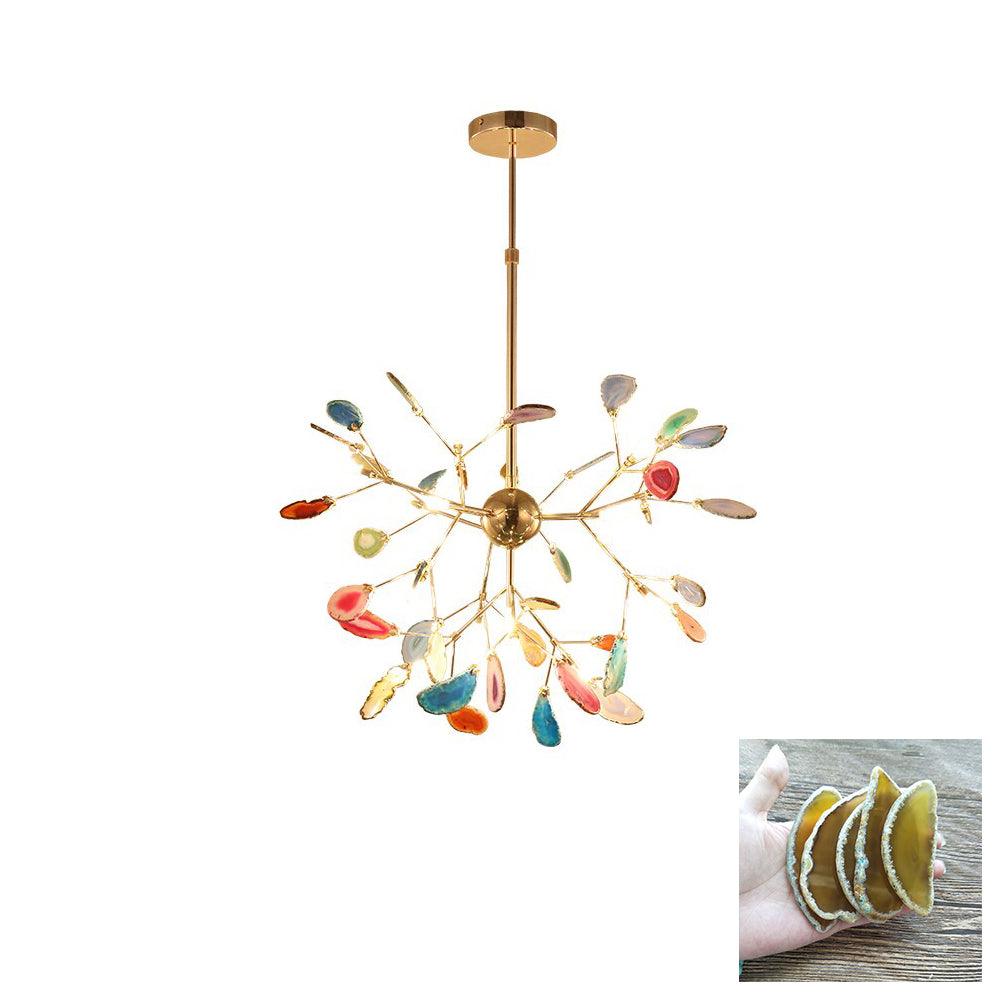 Agate Shard Ceiling Light Lighting Lobby