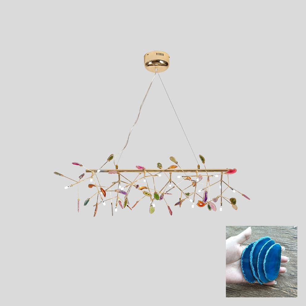 Agate Shard Ceiling Light Lighting Lobby
