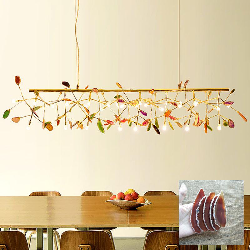 Agate Shard Ceiling Light Lighting Lobby