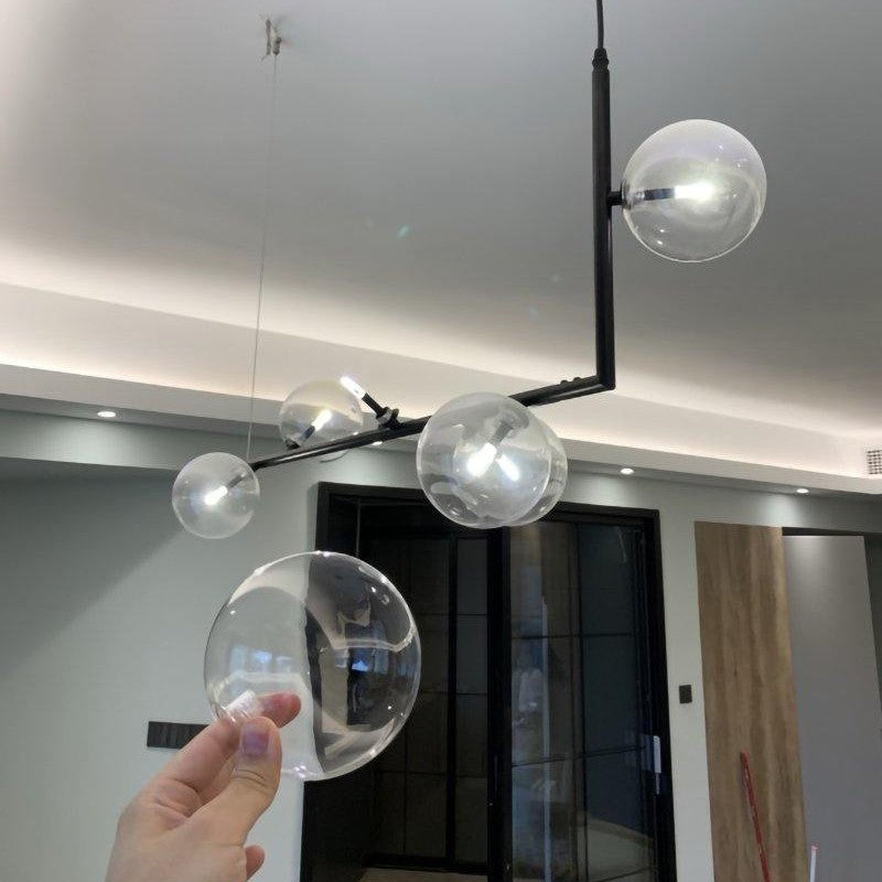 Air 73 Ceiling Glass Suspension Lamp Lighting Lobby