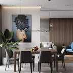 Air 73 Ceiling Glass Suspension Lamp Lighting Lobby