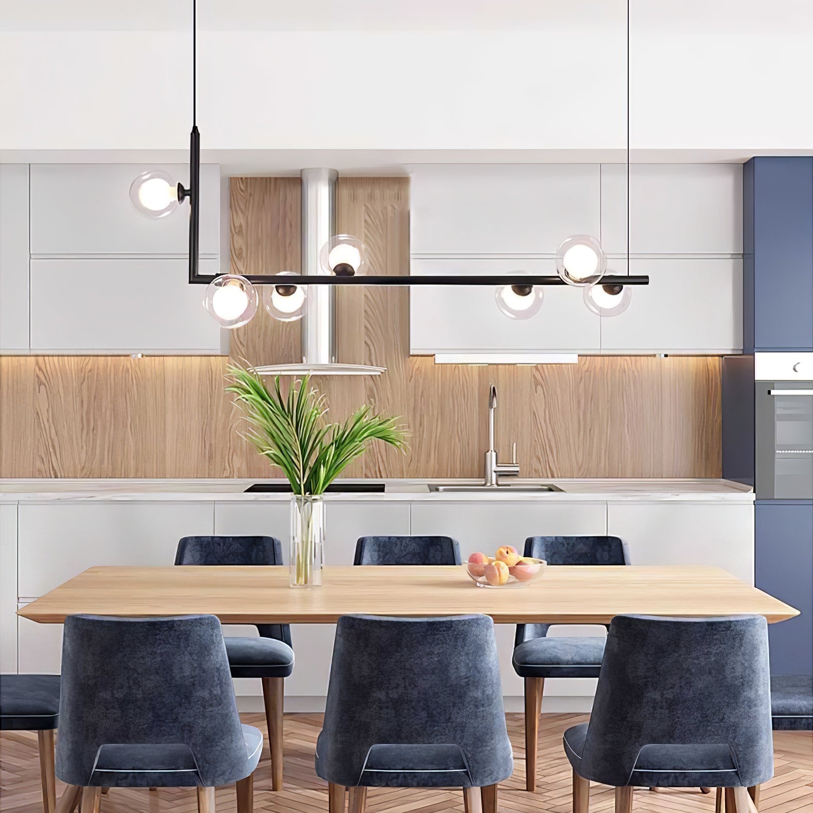 Air 73 Ceiling Glass Suspension Lamp Lighting Lobby