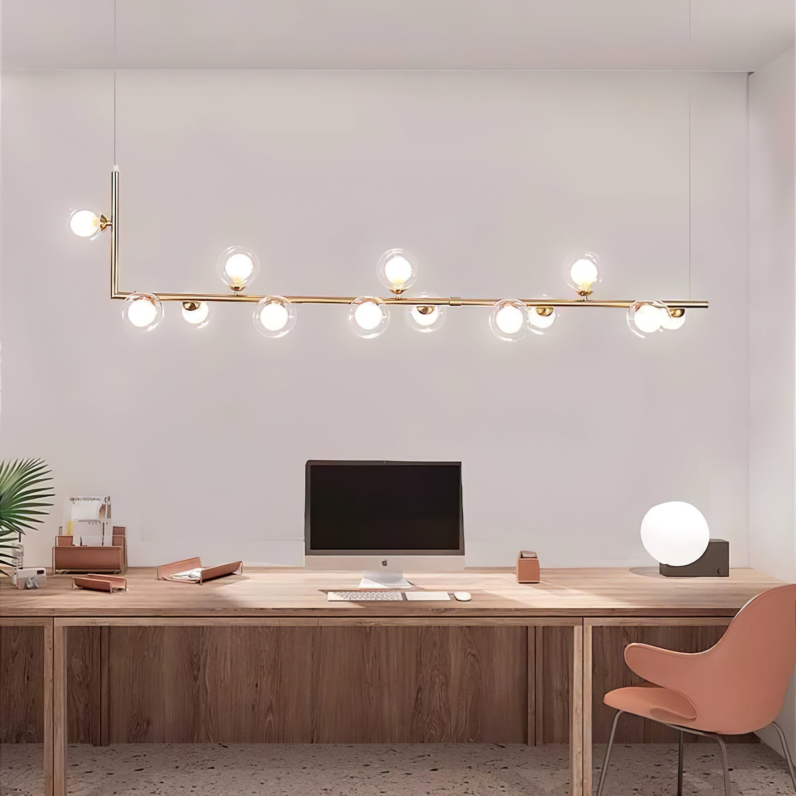 Air 73 Ceiling Glass Suspension Lamp Lighting Lobby