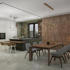 Air 73 Ceiling Glass Suspension Lamp Lighting Lobby