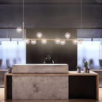 Air 73 Ceiling Glass Suspension Lamp Lighting Lobby