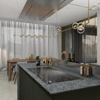 Air 73 Ceiling Glass Suspension Lamp Lighting Lobby