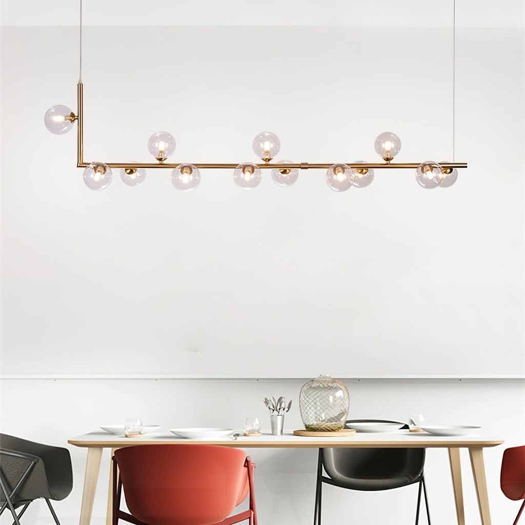 Air 73 Ceiling Glass Suspension Lamp Lighting Lobby