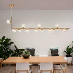 Air 73 Ceiling Glass Suspension Lamp Lighting Lobby