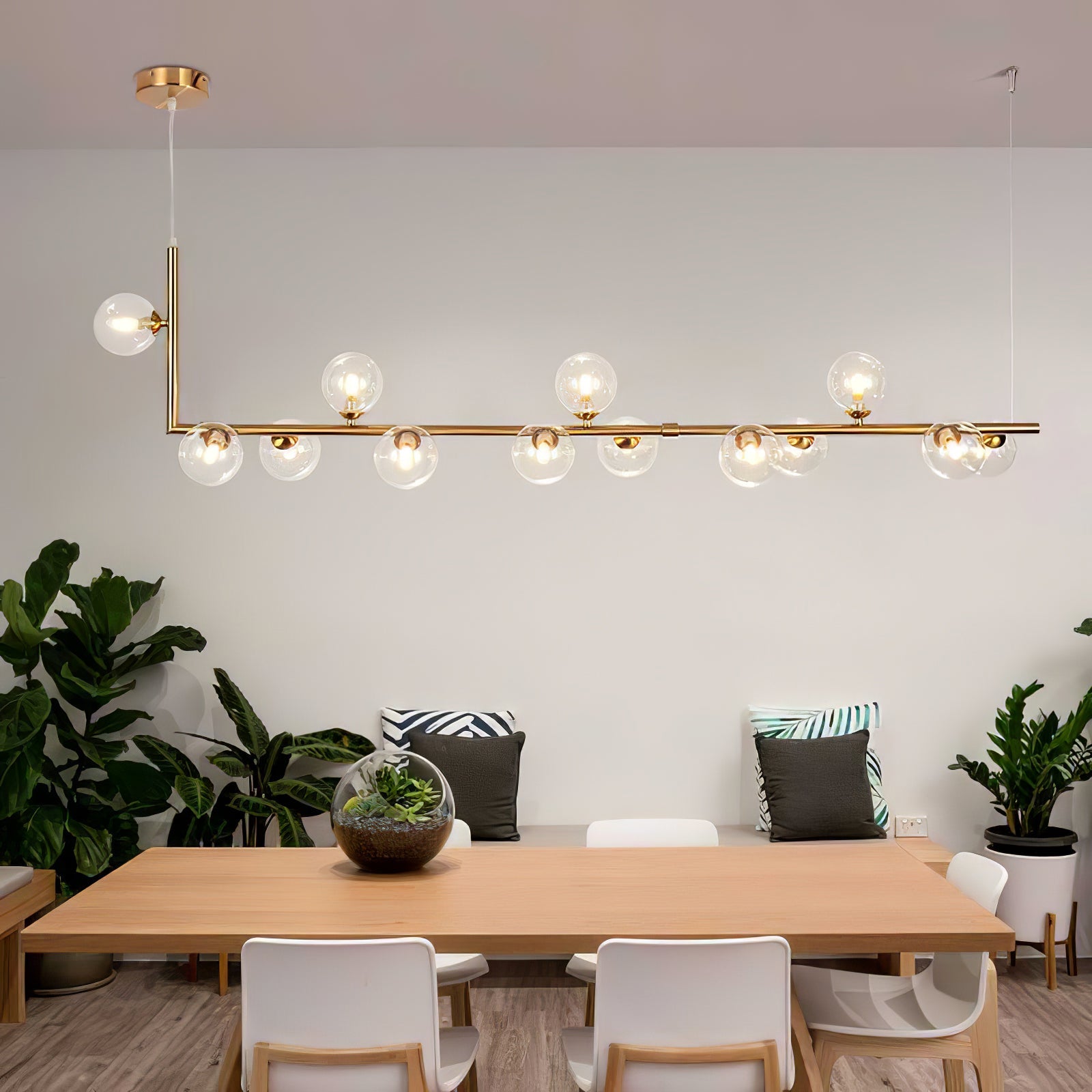 Air 73 Ceiling Glass Suspension Lamp Lighting Lobby