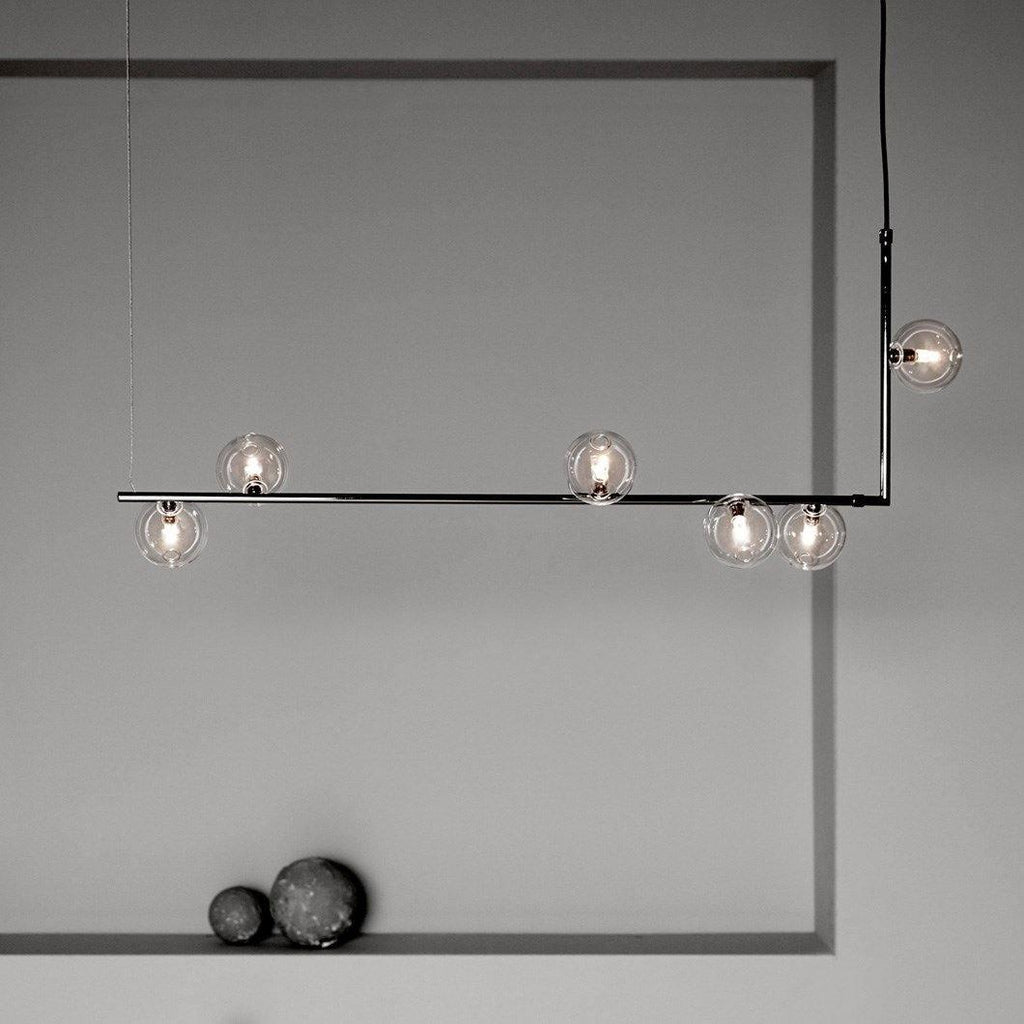 Air 73 Ceiling Glass Suspension Lamp Lighting Lobby