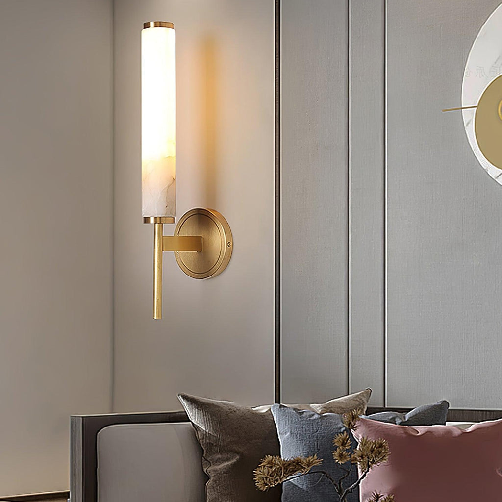 Alabaster Brindisi Wall Light Fixture Lighting Lobby